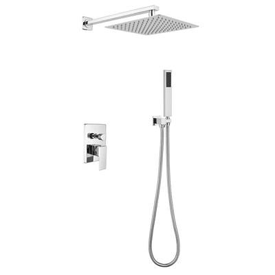 Maidstone Wall Mount Bathroom Shower System in Chrome