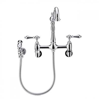 Maidstone Audrey Wall Mount Kitchen Faucet in Chrome