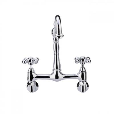 Maidstone Florian Wall Mount Kitchen Faucet in Chrome