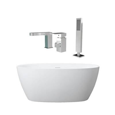 Maidstone Medway Acrylic Contemporary Tub in Oil Rubbed Bronze