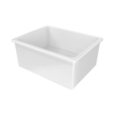 Maidstone Drop-In Fireclay Kitchen Sink in White