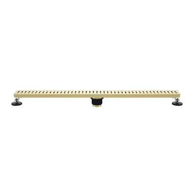 Maidstone Linear Shower Drain CLI - 36" in Brushed Brass
