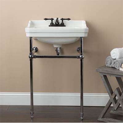 Maidstone 22" Cast Iron Low Back Farmhouse Kitchen Sink in White