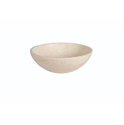 Maidstone Marble Vessel Sink in Beige Marble