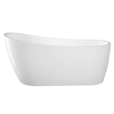 Maidstone Free Standing Soaking Tub in Brushed Nickel