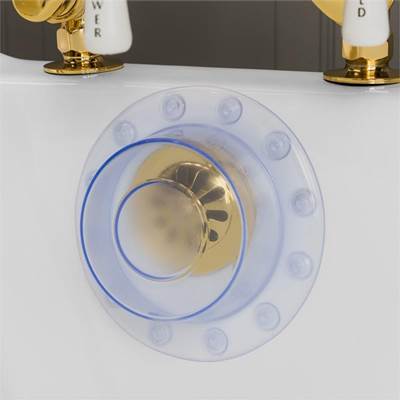 Maidstone Deep Water Bathtub Overflow Cover in Polished Nickel