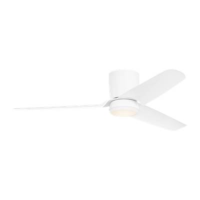 Visual Comfort Fan Collection Colgin 56 Hugger LED Ceiling Fan in Matte White