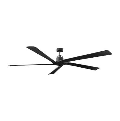 Visual Comfort Fan Collection Aspen 84 Fan Blades in Midnight Black