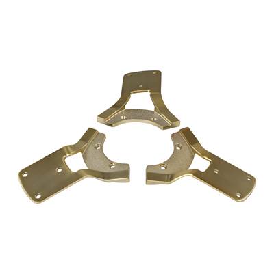 Visual Comfort Fan Collection Arcade Custom Finish Kit in Burnished Brass