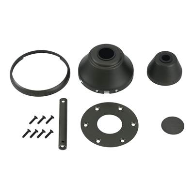 Visual Comfort Fan Collection Maverick Custom Finish Kit in Aged Pewter