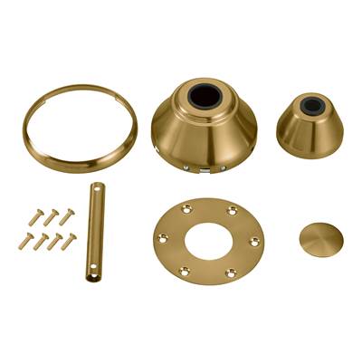 Visual Comfort Fan Collection Maverick Custom Finish Kit in Burnished Brass