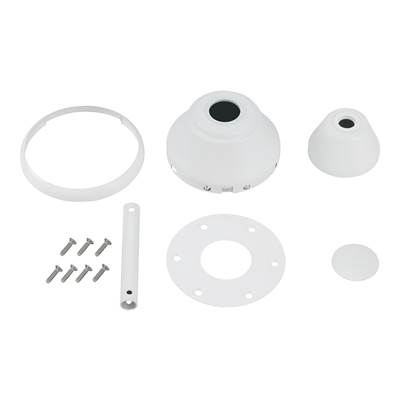 Visual Comfort Fan Collection Maverick Custom Finish Kit in Matte White