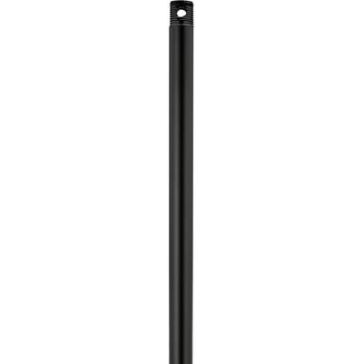 Visual Comfort Fan Collection Coastal Fan Threaded Downrod - 18" in Midnight Black