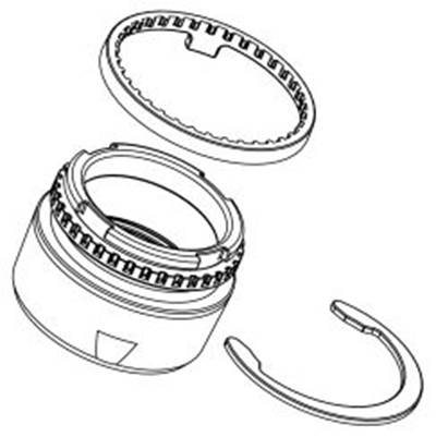 Moen Commercial Temperature Limit Stop Kit - 1-Handle Lavatory in Chrome