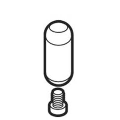 Moen Commercial Manual Temperature Control Handle Kit - Models 8307, 8308 in Chrome
