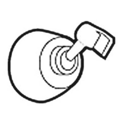 Moen Commercial Hand-Held ShowerWall Bracket Kit - 5270 Series in Chrome