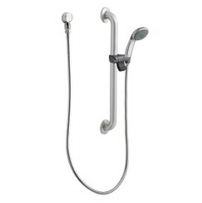Moen Commercial Hand Shower with Slide Bar - 1.5 GPM in Chrome Stainless