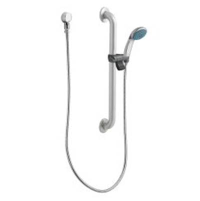 Moen Commercial Hand Shower with Slide Bar - 1.75 GPM in Chrome Stainless