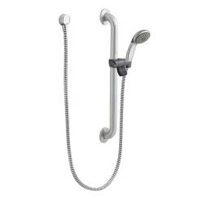 Moen Commercial Hand Shower with Slide Bar - 2.5 GPM in Chrome Stainless