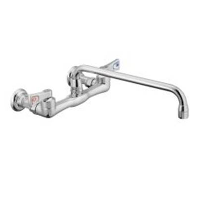 Moen M-DURA Two-Handle Kitchen Faucet - 1.5 GPM in Chrome