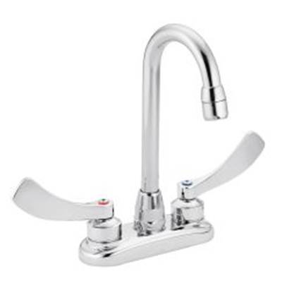 Moen Commercial M-DURA Lavatory Faucet - Two-Handle - 1.0 GPM in Chrome