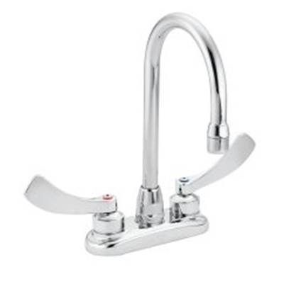 Moen Commercial M-DURA Lavatory Faucet - Two-Handle - 2.2 GPM in Chrome