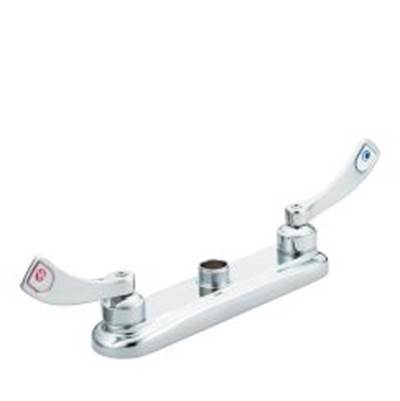 Moen Commercial M-DURA Deck Mounted Kitchen Faucet - Two-Handle in Chrome