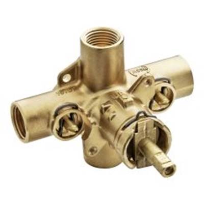 Moen Commercial 1/2" IPS Connection with Integral Stops in Unfinished