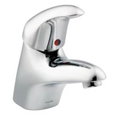 Moen M-Dura Single Hole Bathroom Faucet - One-Handle - 1.2 GPM in Chrome