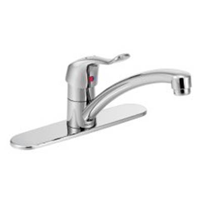 Moen Commercial M-DURA Single Hole Kitchen Faucet - One-Handle - 1.5 GPM in Chrome
