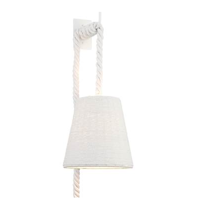 Minka-Lavery Lodelle 1-Light Wall Sconce in Matte White