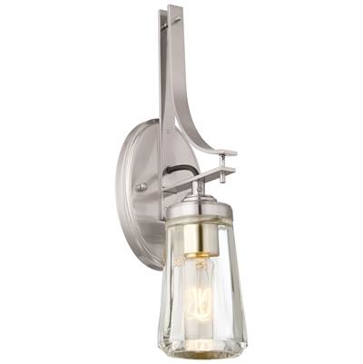 Minka-Lavery Poleis 1-Light Bath Vanity in Brushed Nickel
