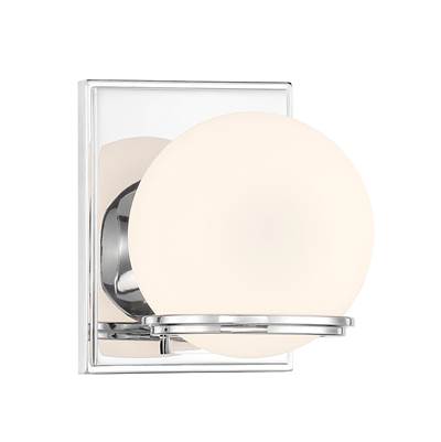 Minka-Lavery Broadway Nights 1-Light Bath Vanity in Chrome
