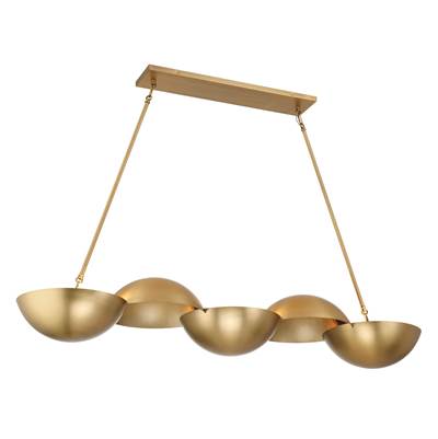 Minka-Lavery 6-Light Island Pendant in Legacy Brass