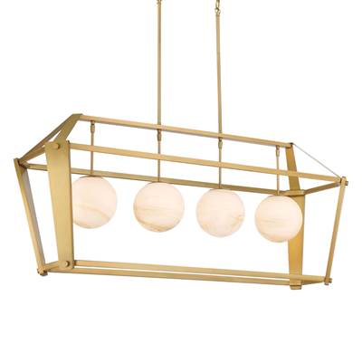 Minka-Lavery 4-Light Island Pendant in Legacy Brass