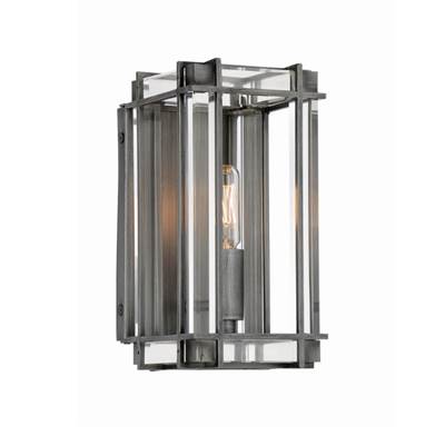 Minka-Lavery Langen Square Wall Light - 1 Light Bath in Antique Nickel