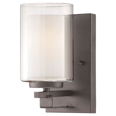 Minka-Lavery Parsons Studio 1-Light Bath in Smoked Iron
