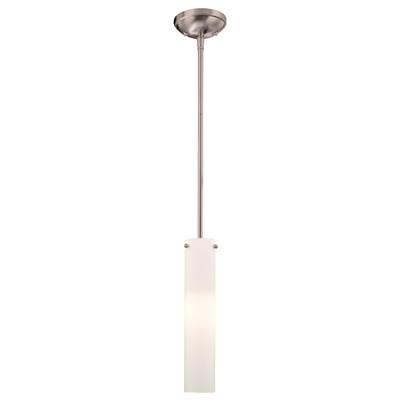 Minka-Lavery 1-Light Mini Pendant in Brushed Nickel