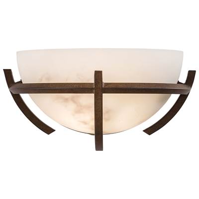 Minka-Lavery Calavera 1-Light Wall Sconce in Nutmeg