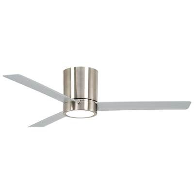 Minka Aire Roto Flush 52" LED Ceiling Fan in Brushed Nickel