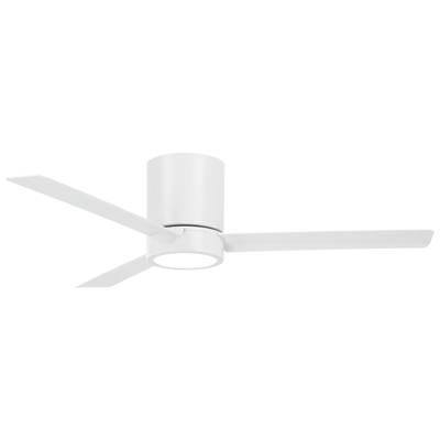 Minka Aire Roto Flush 52" LED Ceiling Fan in Flat White