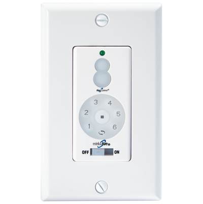 Minka Aire DC Fan Wall Remote Control - Full Function in White