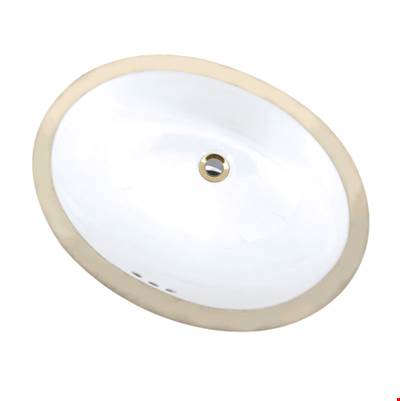 Mansfield LAV 216NS Petite Maple Undermount Bathroom Sink in White