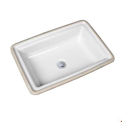 Mansfield LAV 234 Brentwood Undermount Bathroom Sink in White