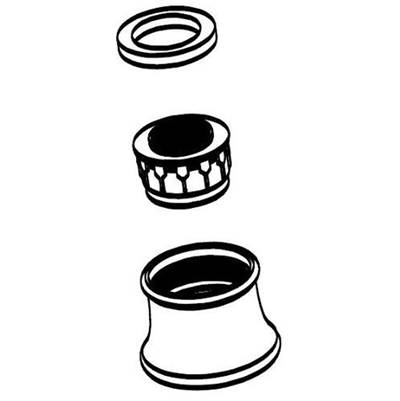 FRA FEMALE THRD 2.2GPM BN - Brushed Nickel