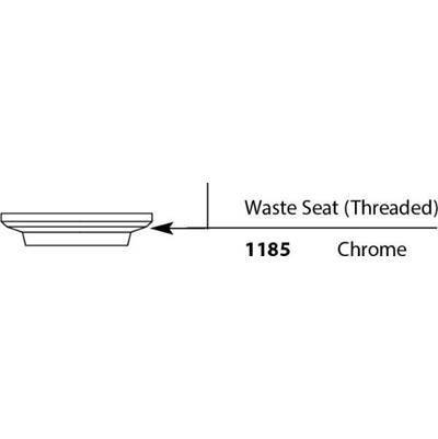 Moen WASTE SEAT LAV CHR - Chrome