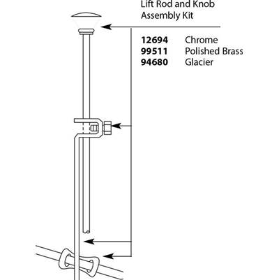 MOEN LIFT ROD