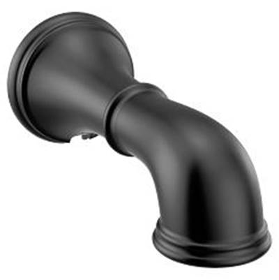 Moen Matte black nondiverter spouts