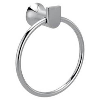 Genta Lx Towel Ring Ch - Chrome