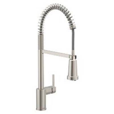Moen Spot Resist Stainless One-Handle Filtering Pulldown Kitchen Faucet